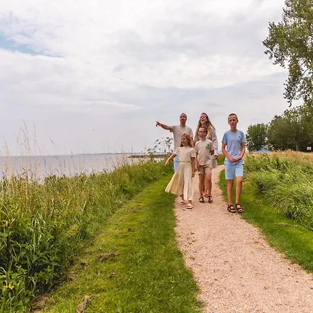Safari For 6 People With Veranda Near The Ijsselmeer Luxuszelt *