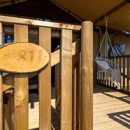 Glamping Tent With Kitchen And Bathroom, On A On The Ijsselmeer